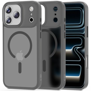 Tech-Protect MagMat MagSafe Case for iPhone 17 Pro Max - Gray Tech-Protect MagMat MagSafe Case for iPhone 17 Pro Max - Gray