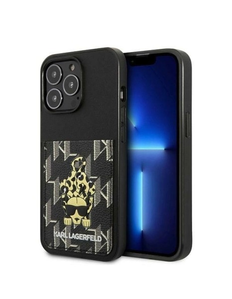 Karl Lagerfeld Karlimals Cardslot case for iPhone 13 Pro / iPhone 13 - black
