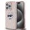 Karl Lagerfeld IML Choupette Head &amp;amp; Monogram case for iPhone 14 Pro Max - pink