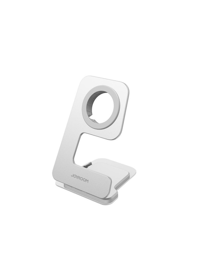 Joyroom JR-W18 inductive charger holder for smartwatches - silver