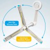 Selfie stick Spigen S571W MagSafe Bluetooth with tripod - beige