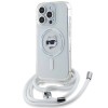 Karl Lagerfeld IML Choupette Head &amp;amp; Cord MagSafe case for iPhone 13 Pro Max - transparent
