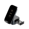 Dudao A11Pro+ 15W 3in1 Inductive Charger for Phone/Smartwatch/Headphones - Black Dudao A11Pro+ 15W 3in1 Inductive Charger for Phone/Smartwatch/Headphones - Black