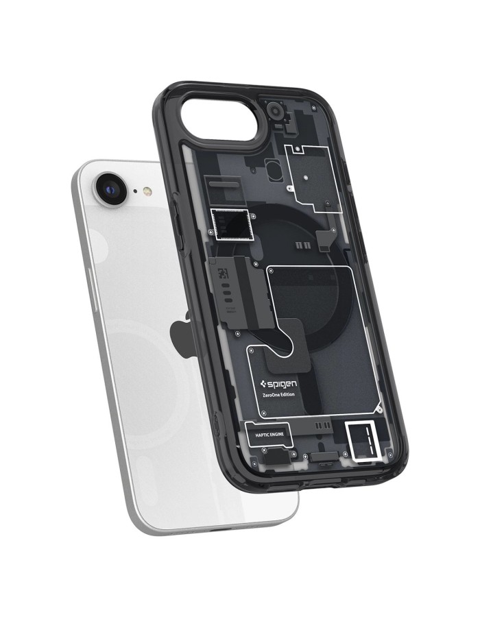 Spigen Ultra Hybrid MagSafe Case for iPhone 16e / 17e Zero One - Black Spigen Ultra Hybrid MagSafe Case for iPhone 16e / 17e Zero One - Black