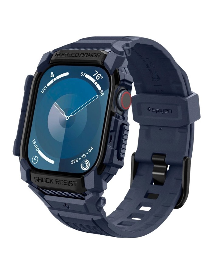 Spigen Rugged Armor "Pro" Apple Watch Strap 46mm - Blue