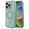Guess IML Rhinestones MagSafe iPhone 16 Pro Max Case - Green Guess IML Rhinestones MagSafe iPhone 16 Pro Max Case - Green