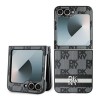 DKNY Checkered Pattern Printed Stripes case for Samsung Galaxy Z Flip 6 - black DKNY Checkered Pattern Printed Stripes case for Samsung Galaxy Z Flip 6 - black
