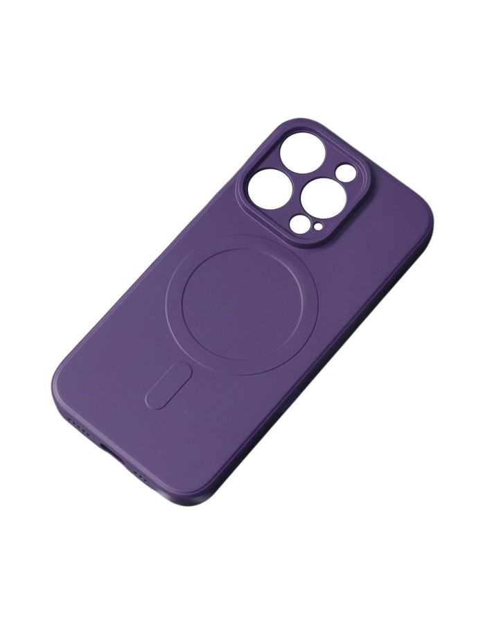 Silicone Case with MagSafe for iPhone 16e / 17e - Purple Silicone Case with MagSafe for iPhone 16e / 17e - Purple