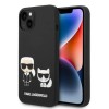 Karl Lagerfeld KLHMP14MSSKCK iPhone 14 Plus 6.7 "hardcase black / black Liquid Silicone Karl &amp;amp; Choupette Magsafe