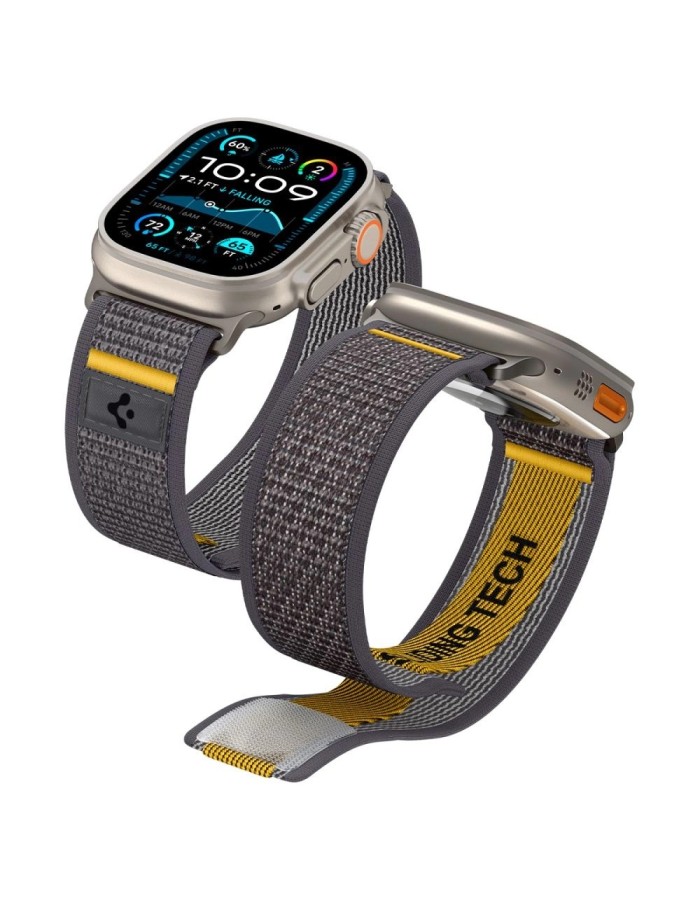 Spigen Athlex Air Strap for Apple Watch 44 / 45 / 46 / 49 mm - Gray