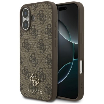 Guess 4G Small Classic Logo MagSafe Case for iPhone 17 - Brown Guess 4G Small Classic Logo MagSafe Case for iPhone 17 - Brown