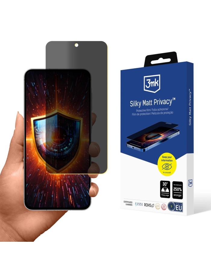3mk Silky Matt Privacy Privacy Screen Protector for Samsung Galaxy A36 5G