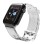Silicone Strap Bracelet Bracelet Strap Light for Apple Watch 42 / 44 mm - Black
