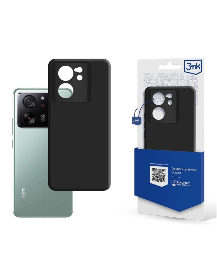 3mk Matt Case for Xiaomi 13T - black