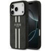 Guess 4G Printed Stripes MagSafe case for iPhone 17 Pro - black Guess 4G Printed Stripes MagSafe case for iPhone 17 Pro - black