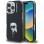 Karl Lagerfeld IML Aquarelle Karl &amp; Logo MagSafe Case for iPhone 16 Pro - Black