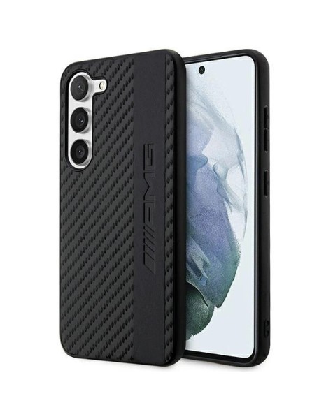 AMG AMHCS23SBLSCA S23 S911 black/black hardcase Carbon Stripe&Embossed AMG AMHCS23SBLSCA S23 S911 black/black hardcase Carbon Stripe&Embossed