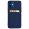 Card Case Silicone Wallet Case with Card Slot Documents for Samsung Galaxy S21 Ultra 5G Navy Blue Card Case Silicone Wallet Case with Card Slot Documents for Samsung Galaxy S21 Ultra 5G Navy Blue