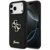 Guess Silicone Big 4G Script Case for iPhone 17 Pro Max - Black Guess Silicone Big 4G Script Case for iPhone 17 Pro Max - Black