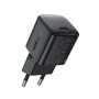 Acefast A117 GaN PD 20W USB-C Wall Charger - Black