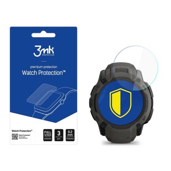 3mk Watch Protection™ v. FlexibleGlass hybrid glass on Garmin Instinct 2X 3mk Watch Protection™ v. FlexibleGlass hybrid glass on Garmin Instinct 2X