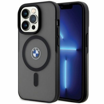 BMW Signature MagSafe Case for iPhone 14 Pro - Black BMW Signature MagSafe Case for iPhone 14 Pro - Black