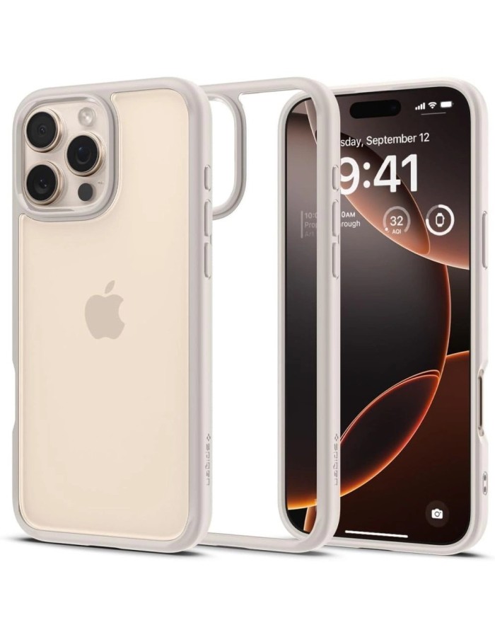 Spigen Ultra Hybrid case for iPhone 16 Pro Max - titanium Spigen Ultra Hybrid case for iPhone 16 Pro Max - titanium