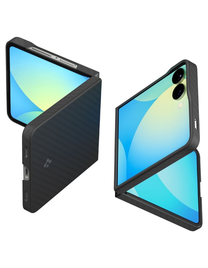 Spigen AirSkin Aramid Case for Samsung Galaxy Z Flip 7 - Black Spigen AirSkin Aramid Case for Samsung Galaxy Z Flip 7 - Black
