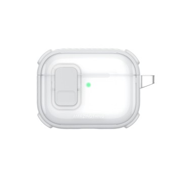 AmazingThing Titan Pro Mag Case Clear for AirPods Pro 3 - White AmazingThing Titan Pro Mag Case Clear for AirPods Pro 3 - White