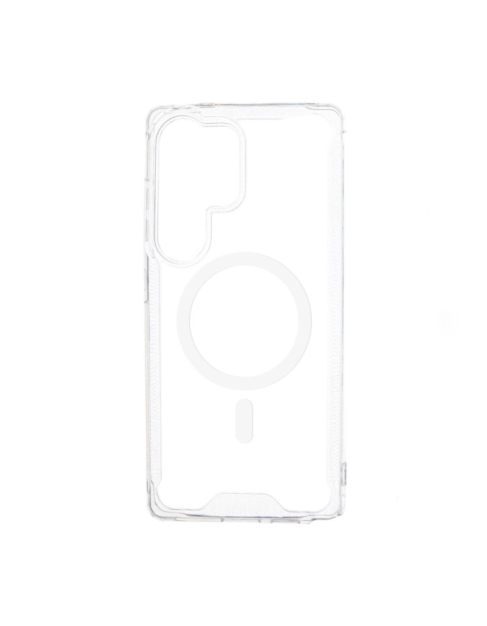 Clear Corner Case for Samsung Galaxy S26 Ultra Compatible with MagSafe - Transparent