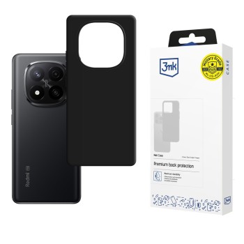 3mk Matt Case for Xiaomi Redmi Note 15 Pro+ 5G - matte black