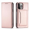 Magnet Card Case case for iPhone 14 flip cover wallet stand pink Magnet Card Case case for iPhone 14 flip cover wallet stand pink