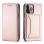 Magnet Card Case case for iPhone 14 Pro flip cover wallet stand pink