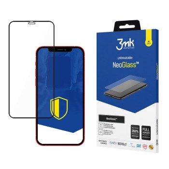 3mk NeoGlass Black composite glass for iPhone 12 Mini
