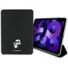 Karl Lagerfeld Saffiano Magnetic Karl &amp;amp; Choupette iPad Air 11" 2024 Book Cover Case - Black