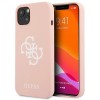Guess GUHCP13SLS4GWPI iPhone 13 mini 5.4" pink/pink hard case Silicone 4G Logo Guess GUHCP13SLS4GWPI iPhone 13 mini 5.4" pink/pink hard case Silicone 4G Logo