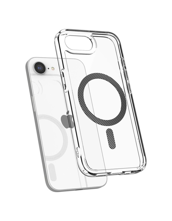 Spigen Ultra Hybrid MagSafe Case for iPhone 16e / 17e Carbon Fiber - Clear Spigen Ultra Hybrid MagSafe Case for iPhone 16e / 17e Carbon Fiber - Clear