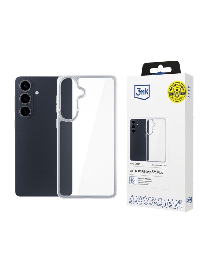 3mk Armor MagCase for Samsung Galaxy S26+ - transparent