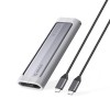 Orico AXM2F M.2 SATA SSD USB-C 3.2 Disk Case - Gray Orico AXM2F M.2 SATA SSD USB-C 3.2 Disk Case - Gray