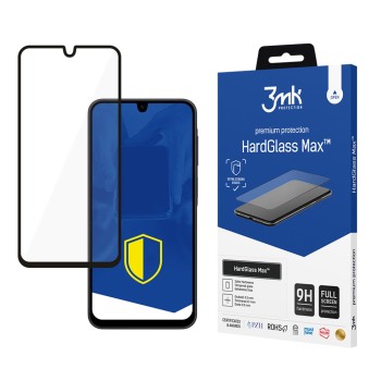 Reinforced Full Coverage Tempered Glass 3mk HardGlass Max Black for Samsung Galaxy A17 5G/4G Reinforced Full Coverage Tempered Glass 3mk HardGlass Max Black for Samsung Galaxy A17 5G/4G