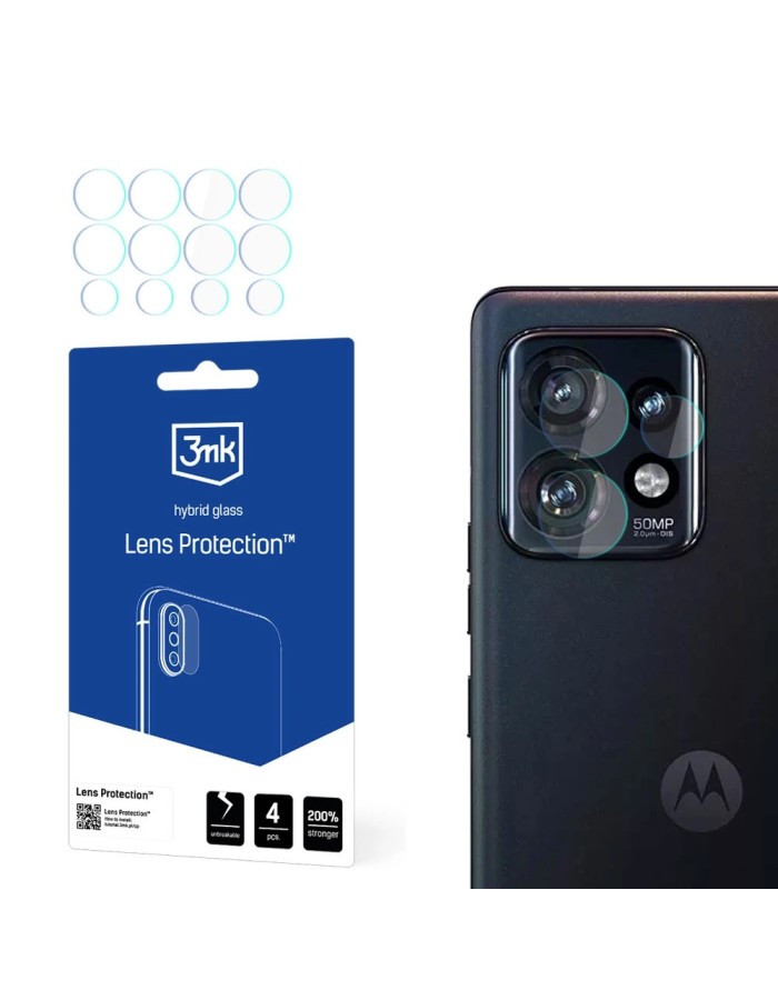 3mk Lens Protection™ hybrid camera glass for Motorola Edge 50 Pro