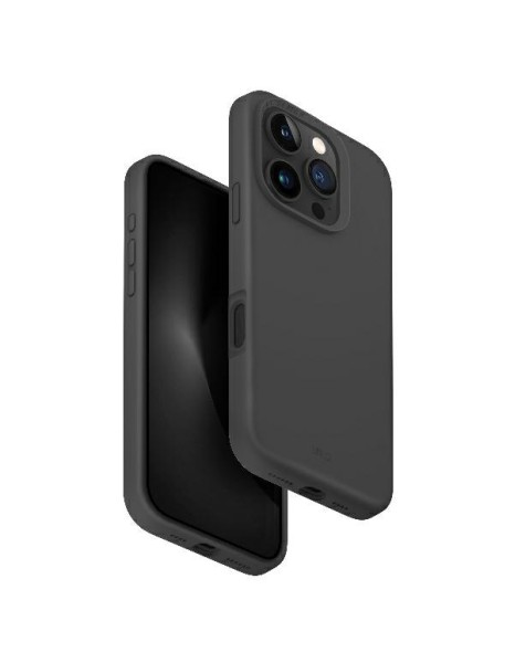Uniq Lino Hue Magclick Charging Case for iPhone 16 Pro - Gray Uniq Lino Hue Magclick Charging Case for iPhone 16 Pro - Gray