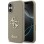 Guess Silicone Big 4G Script Case for iPhone 17 - Brown