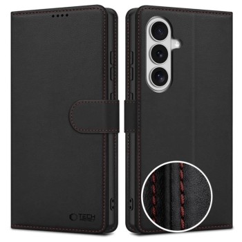 Tech-Protect Wallet Case for Samsung Galaxy S26 - Black and Red Tech-Protect Wallet Case for Samsung Galaxy S26 - Black and Red