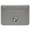 Karl Lagerfeld Saffiano Karl&amp;amp;Choupette case for a 14" laptop - silver
