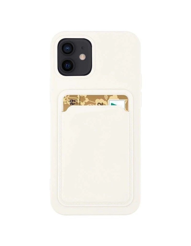 Card Case Silicone Wallet Wallet With Card Slot Documents For Xiaomi Redmi 10X 4G / Xiaomi Redmi Note 9 White Card Case Silicone Wallet Wallet With Card Slot Documents For Xiaomi Redmi 10X 4G / Xiaomi Redmi Note 9 White