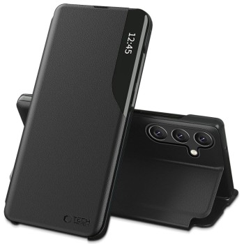Tech-Protect Smart View Case for Samsung Galaxy A36 5G - Black