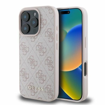 Guess 4G Classic iPhone 16 Pro Max Case - Pink Guess 4G Classic iPhone 16 Pro Max Case - Pink