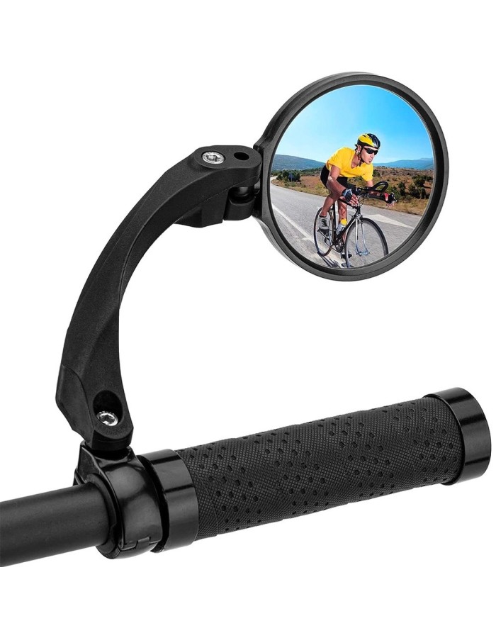 Rockbros 26210001004 Rearview Right Bicycle Mirror - Black Rockbros 26210001004 Rearview Right Bicycle Mirror - Black