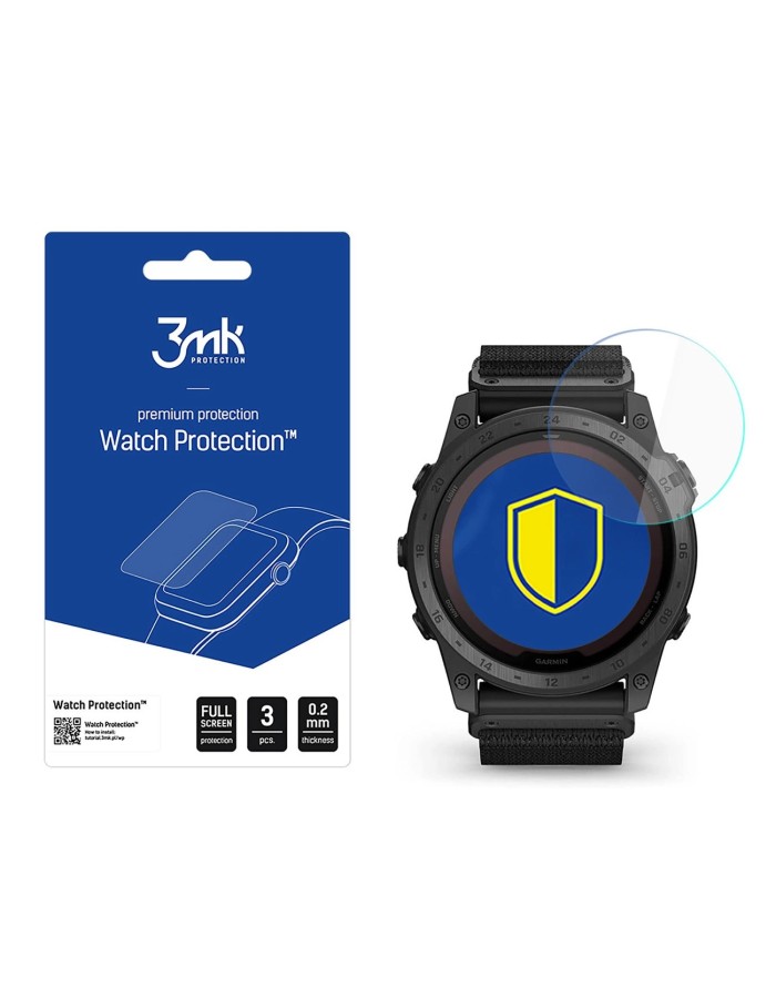 Hybrid Glass 3mk Watch Protection FlexibleGlass for Garmin Tactix 7 Pro